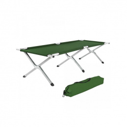 Linder Exclusiv Camping Folding Bed Green