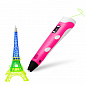 Aga 3D Pen with LCD Display Pink