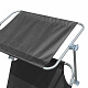 Aga 2x Garden Reclining Lounger with Canopy Grey