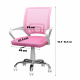 Aga Office Chair MR2081 White - Pink