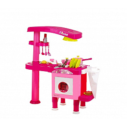 Aga4Kids Plastic Kitchen KITCHEN Pink 6DZ071 - II. QUALITY