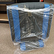 Aga Office Chair Black - Blue with Footrest - 6DAZ213 - II. QUALITY