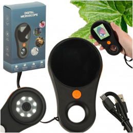 Digital microscope magnifier with 500x magnification 2Mpx