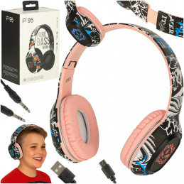 Wireless In-Ear Bluetooth Gaming Sport Headphones Pink