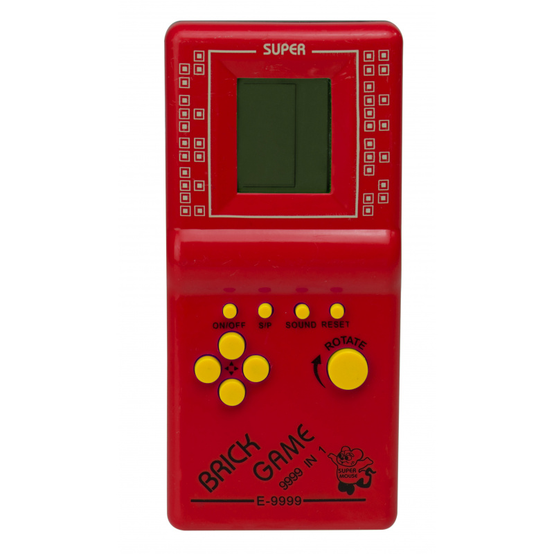 Aga Digital Game Brick Game Tetris Red
