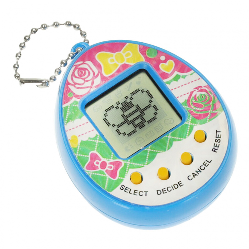 Aga Toy Tamagotchi electronic game egg Blue