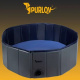 Folding dog pool 100x30 cm Purlov 20929 Blue-gray