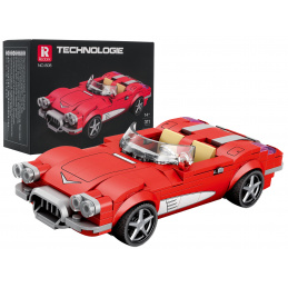 Convertible Car Building Set Red 311pcs.