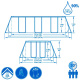 Bestway Power Steel Frame 4,12 x 2,01 x 1,22 m 56456 + Cartridge filtration