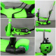 R-Sport Children's three-wheeled scooter 5in1 with LED wheels H3 Green