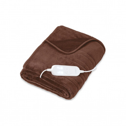 Tresko Electric heated blanket 180x130cm Brown