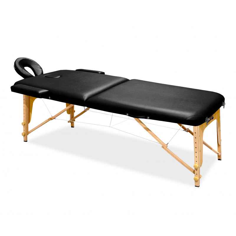 Aga Wooden Massage Table MR6150 Black