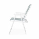 Aga Folding Chair OXFORD MR2125 Green with Stripes