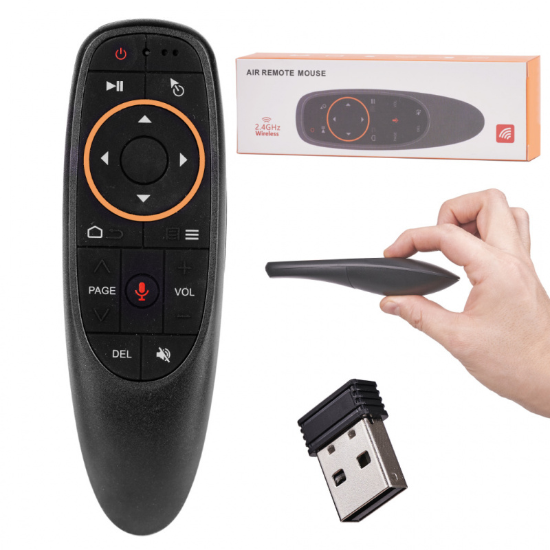 Aga Remote Control Air Mouse G10 Smart TV Box Microphone X9