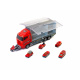 Aga Transport vehicle TIR + metal fire trucks