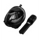 Face snorkelling mask L/XL Black ISO