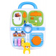 Multifunctional Blue Suitcase