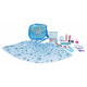 Makeup set + Ice blue dress