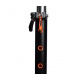 R-Sport Children's three-wheeled scooter with LED wheels H2 Black