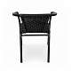 Aga Garden Chair RATAN Black/Black