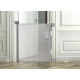 Rolling safety barrier 160 x 85 cm Grey Ruhhy 19381
