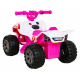 The fastest battery-powered quad for kids Pink + 25W motor