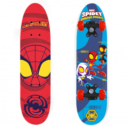 WOODEN SKATEBOARD SPIDEY