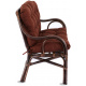 Aga Rattan set BUTEO Choco Dark Brown