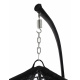 Aga Hanging armchair ORTA MR4202B-DG Black/Dark grey