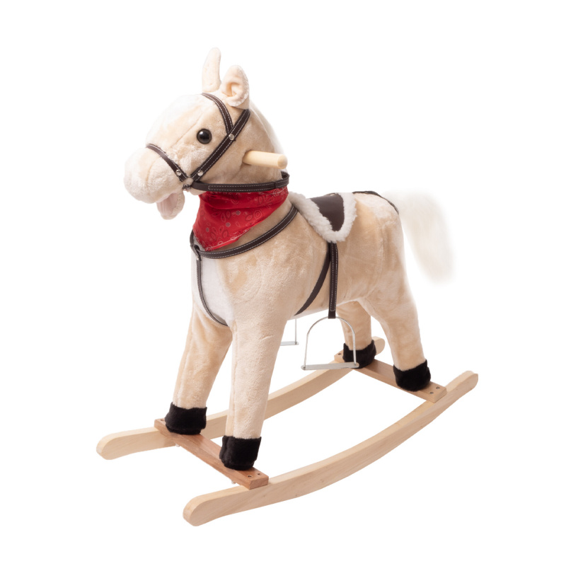 Aga4Kids Rocking Horse MR1317 Light Brown