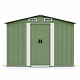 Aga Garden Shed 236x174x190 cm Light Green