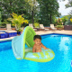 BESTWAY 34091 Inflatable Pontoon with Canopy Green