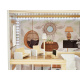 Aga LULILO Wooden dollhouse FLORO LED