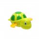 Wind-up water turtle for the bath Green