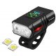 Set of LED bike lights, 4T6, AKU 2 pcs Trizand 18668