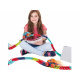 Colorful flexible race track 184 pieces 4m ZA4379