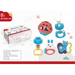 Animal Teether Set