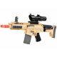 Foam rifle with bullets shooting lights ZA3999