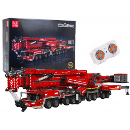 Set of Blocks Vehicle Crane Red 8506pcs.