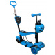 R-Sport Children's three-wheeled scooter 5in1 with LED wheels H3 Blue
