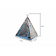 Aga4Kids Baby Teepee Stars Grey and Blue