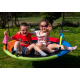 Aga Hanging Swing Ring 110 cm Six-colored with Flags
