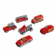 Aga4Kids Fire Truck with Toy Cars