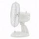 Aga Table Fan 27 cm White