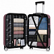 Aga Travel Set of Suitcases MR4651 Dark Red
