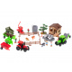 Aga Set Farmhouse with animals and machines 49 pcs