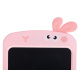 Aga Graphic Drawing Table Rabbit - Pink