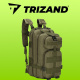 Military backpack 38L green ISO 8920
