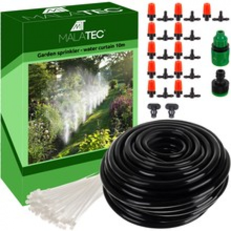 Water mist 11 nozzles,10 m Malatec 18318