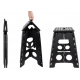 Anti-slip folding stool black Malatec 18595